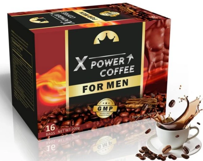 X Power Coffee for Men (1 Box), 1 Box, 1, 12.5g, 16 - 쿠팡