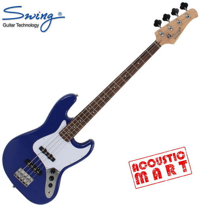 Swing 스윙 베이스기타 재즈킹 Jazz King Sonic Blue (Rosewood), 1개