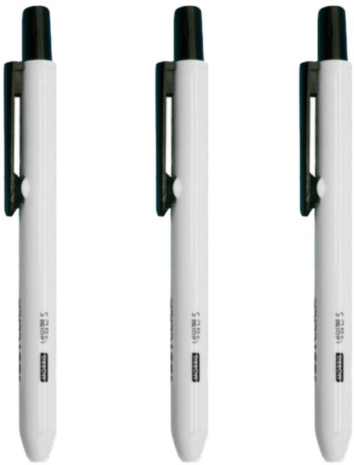 네임펜 1+1+1 (3개세트), 블랙 1+1+1