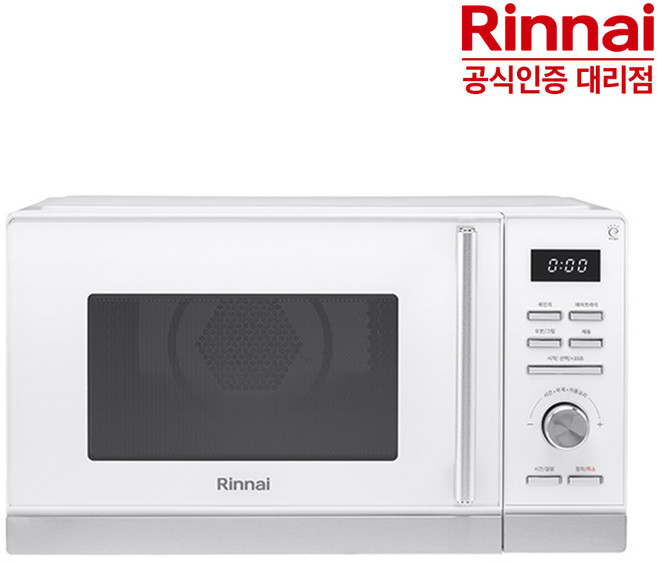 린나이 올인원 무회전 25L 에어프라이어 전자레인지 광파오븐 RCD-250W 화이트, 없음