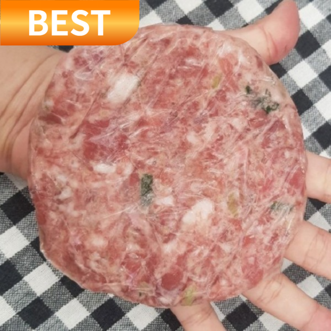 아울러 진짜 수제 빅 떡갈비 너비아니 100% 국내산, 1개, 400g