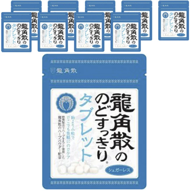 류카쿠산 목이 시원한 타블렛, 10개, 10g - 쿠팡