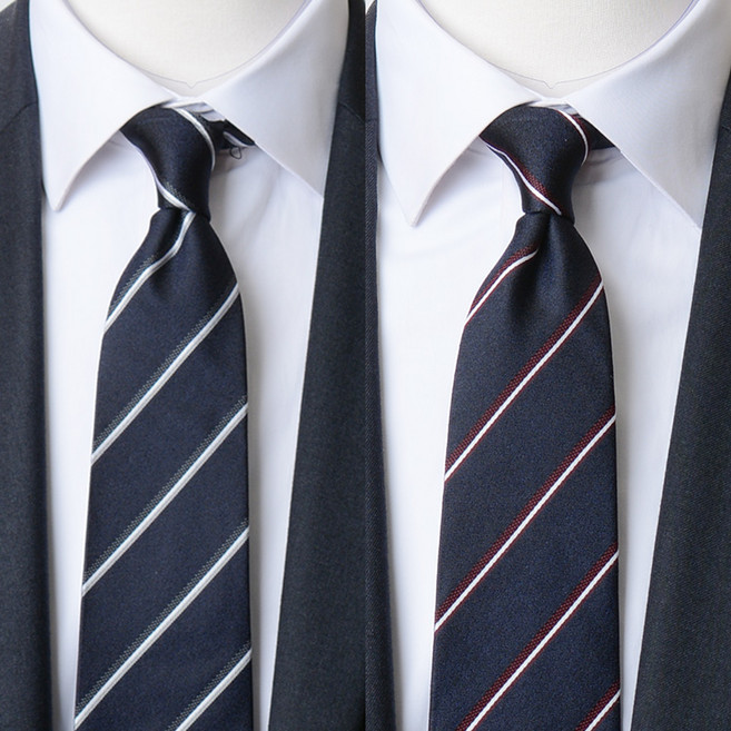 100% 실크 클래식 스트라이프 넥타이 NM_0060