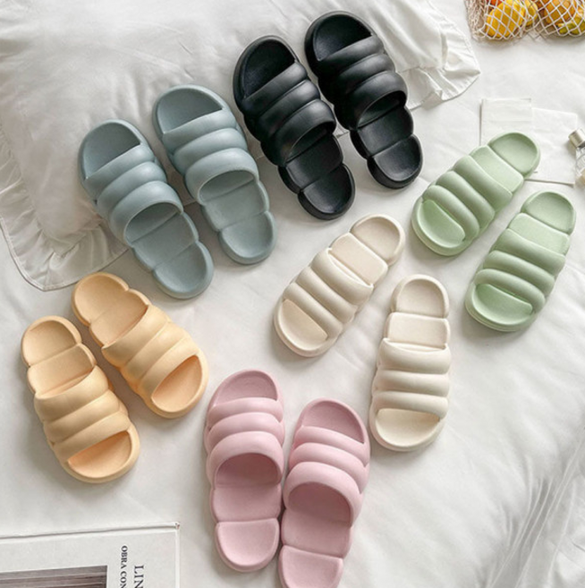 여성용 족저근막염 슬리퍼/통증완화 기능성 실내화/욕실화/거실화