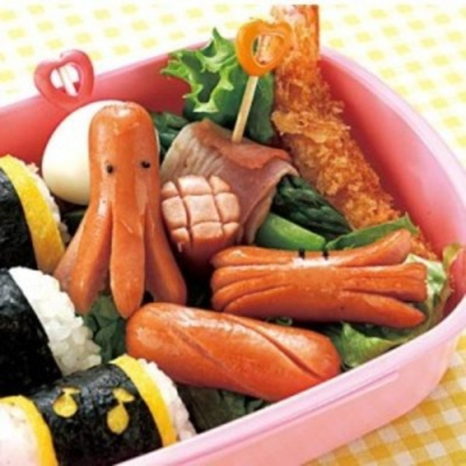 이홈베이킹 소세지 모양내기 문어/게/민들레 (옐로우), 1개