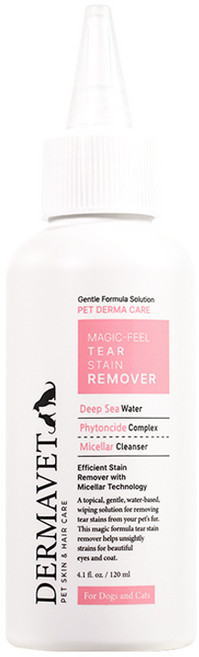 더마벳 저자극 강아지 눈세정제 눈물세정제 무향 무색소, 1개, 120ml