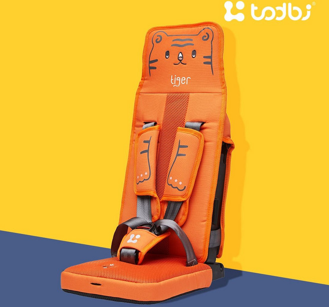 오렌지타이거 토들러 유아 휴대용 카시트, 오렌지 타이거 휴대용 주니어 카시트