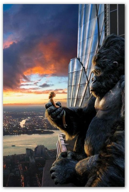 킹콩퍼즐 직소장난감 영화포스터 조카 선물 우드, 300장, 1개, 2Kk.P