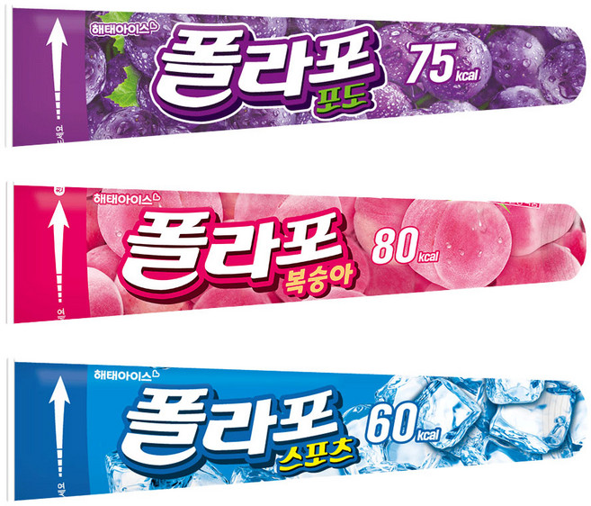 해태아이스 폴라포 포도스포츠피치 30개입 골라담기아이스크림간식, 폴라포 스포츠 15개, 폴라포 포도 15개