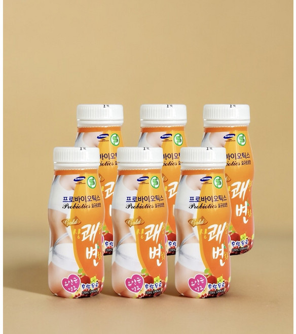 골드 상쾌환 변화 120ml 프로바이틱스 상쾌환 아침 쾌변, 6개