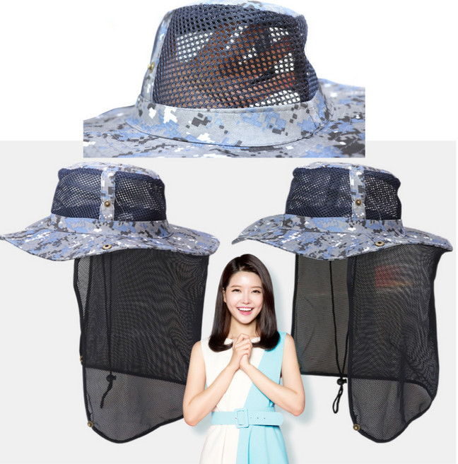 줌마리빙 농사 밭일 사파리 모자