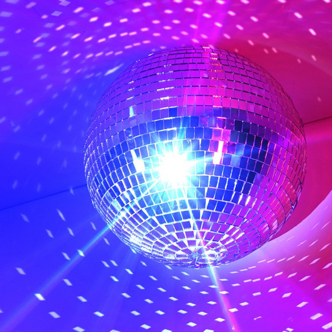 제이랜드 홈파티 거울 미러볼 장식 디스코볼 20cm, 1개, 중형 미러볼