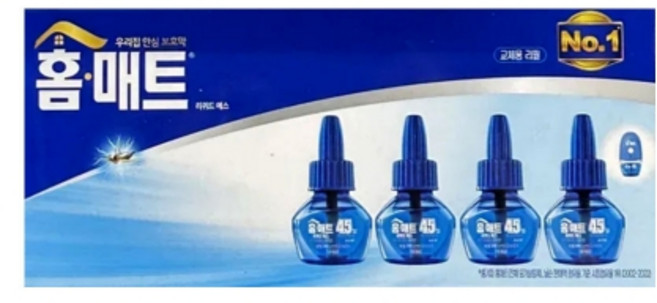 홈매트 45일 리퀴드 에스 리필, 116ml, 2개