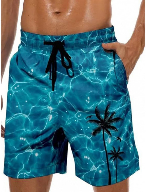 휘잇 남성 비치 반바지 여름 트렁크 팬츠 서핑 휴양지