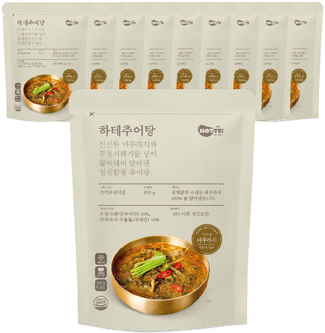 국내산미꾸라지 100% 보양식 남원추어탕 500g, 5개