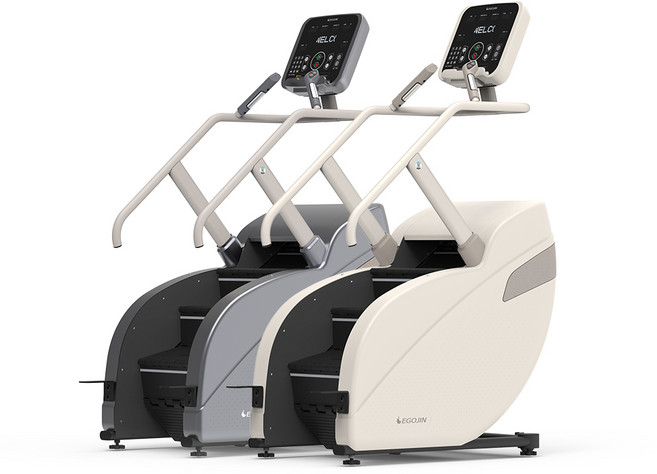 미들클라임 스텝밀 머신 천국의계단 스텝퍼 가정용 계단 오르기 헬스장 유산소 운동기구 방문설치, 그레이