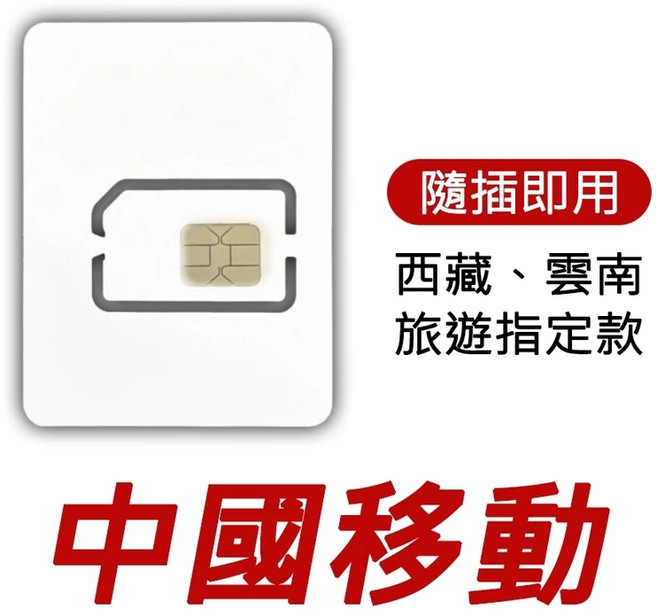 中國網卡| 免翻牆 | 高速流量, 1個, 3天, 20GB