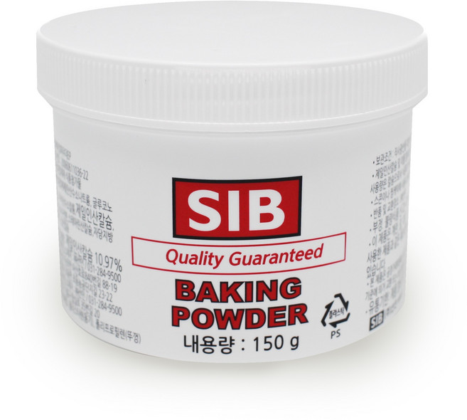 SIB 베이킹 파우더, 150g, 4개