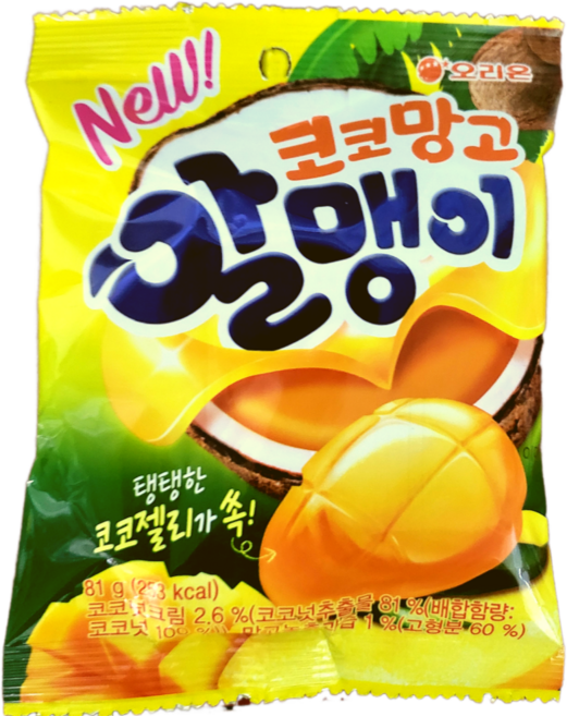 오리온 마이구미 코코망고 알맹이, 81g, 32개