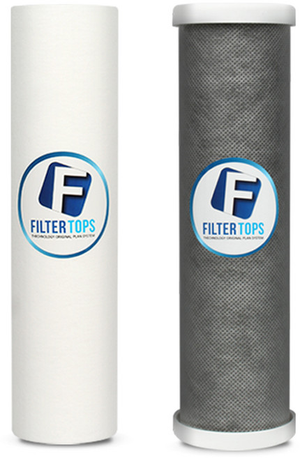 고품질 10인치 2단 하우징필터 전체세트/항균 염소 제거, 1개