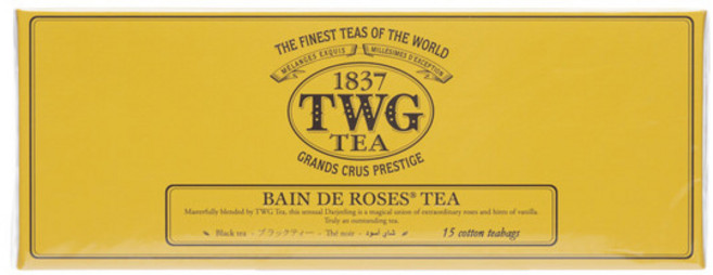 티더블유지 뱅 드 로즈 티백, 2.5g, 15개입, 1개