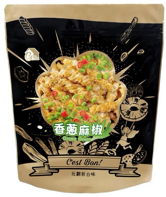 Cocha 咔哩咔哩棒 (原味/香蔥麻椒/梅子口味) 130g, 1個, 香蔥椒麻