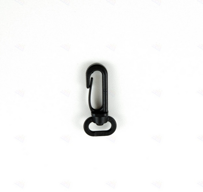 플라스틱 회전 고리 가방 버클 걸이 스트랩 줄 개고리 1.3cm GS3500300A, 1개