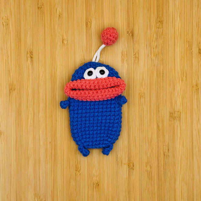 달리앤달리 니트 뜨개 인형 키링 파우치 키홀더 백참 에어팟 케이스 소품파우치