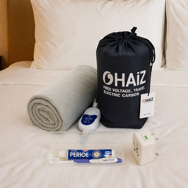 탄소 카본 전세계 공용 캠핑 110v 220v 해외 여행용 프리볼트 전기장판 전기요 전기매트 미국 일본 호주 중국 유럽 여행 휴대용, 프리볼트 전기요 화이트그레이 (50x140) 해외겸용