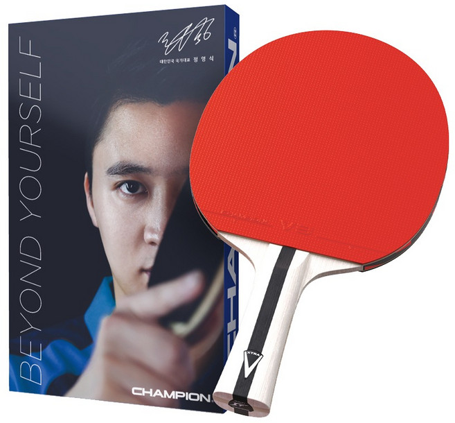 엑시옴 [쉐이크 완제품] V 1.5 S / 양면 탁구채 / 보급형, 1개