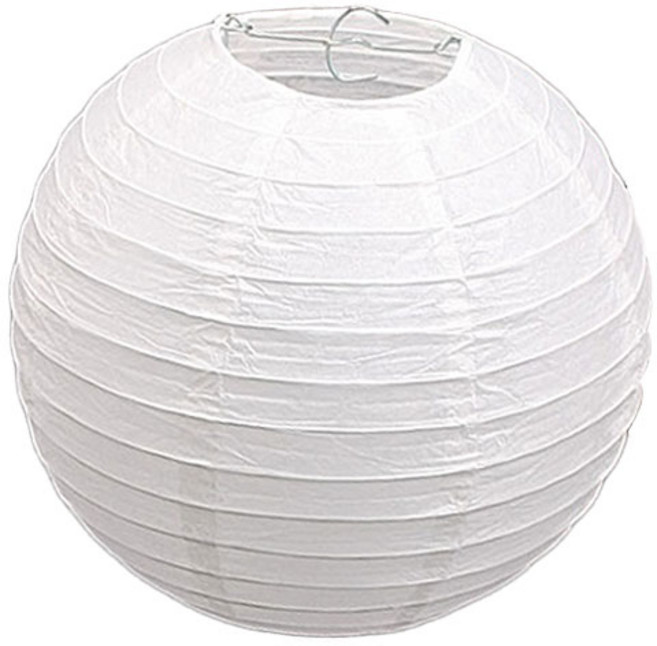 한지 전등갓 원형 대 30cm, 1개