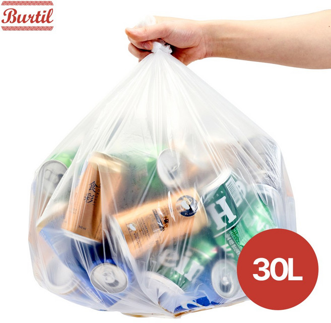 [국내생산] 버틸 분리수거 비닐봉투 쓰레기봉투, 100개, 30L