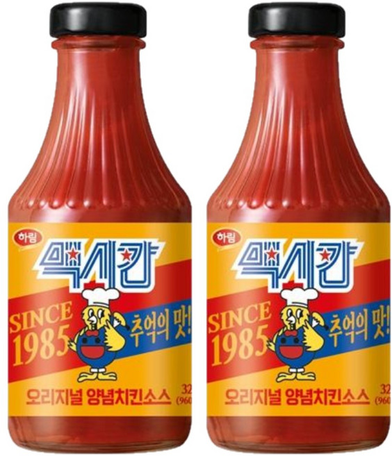 맥시칸 하림 양념치킨 소스 오리지널, 320g, 2개