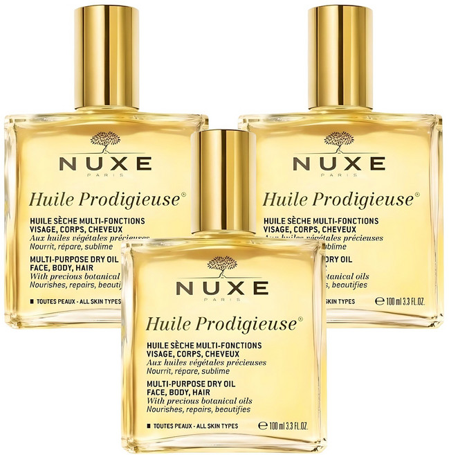 눅스 윌 프로디쥬스 멀티 드라이 오일, 3개, 100ml