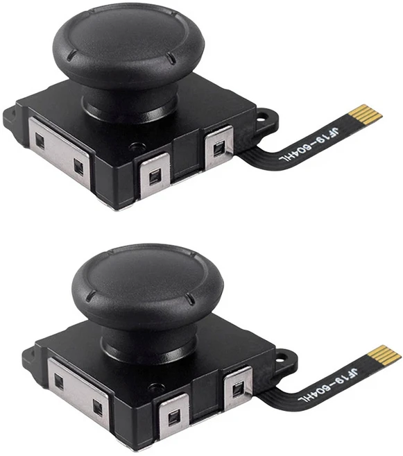 JoyCon 교체 용 2pcs 홀 효과 조이스틱 Swicth OLED Lite 수리를위한 드리프트 전자기 없음, 01 빠른, 02 2PCS