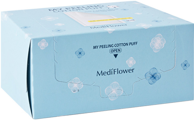 메디플라워 마이 필링 코든 화장솜 80매, 80매입, 1개