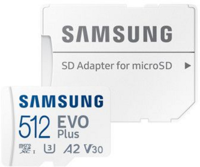 삼성전자 공식인증 정품 마이크로SD카드 EVO PLUS MB-MC256SA/KR, 512GB, 1개