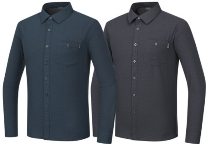 [1+1] 남성 춘추 클래식 톤다운 소프트 셔츠 SWTC04 작업남방 출근복 데일리 일상복 데일리 가을 봄