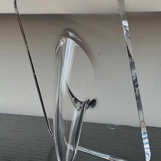 투명 인테리어 화병 모던 심플 장식용 아크릴 인테리어 화병 탁상