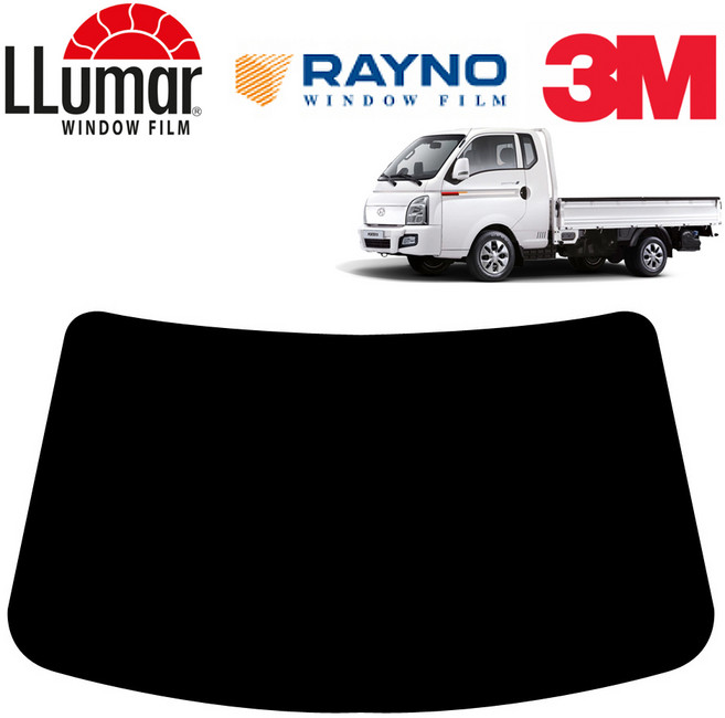 썬팅메카 [3M 레이노 루마] 포터2 전용 썬팅필름, 전면열성형, 3M-XP 15%