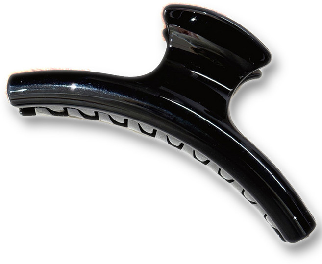 하이유니 [일상감성] 트렌디 프렌치 라운드 왕 집게 헤어핀 15cm