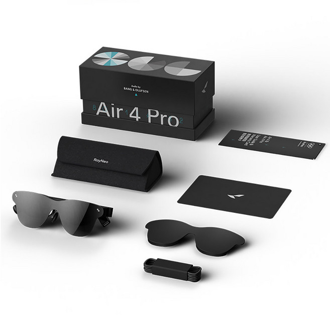 TCL RayNeo Air4 PRO AR 글래스 스마트 3D 안경 HDR10