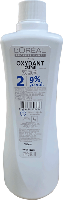 로레알 프로페셔널 옥시던트 크림 9%산화제, 1개, 1000ml
