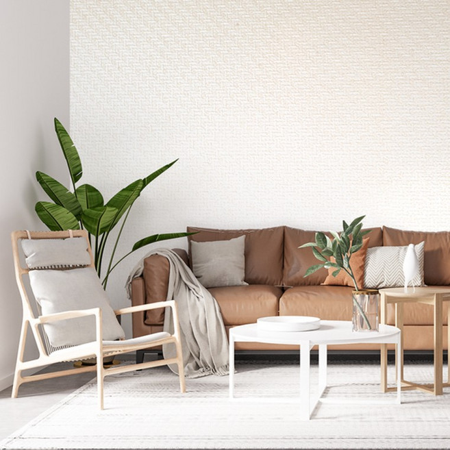 실크벽지 50cmX2.5m/셀프 도배지 붙이는 풀바른 벽지 접착 시트지 아이방 결로현상 곰팡이방지 스티커 방수, 라인 화이트