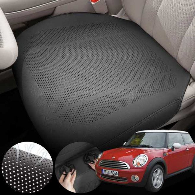 미니 쿠퍼 (R56)(05~14) 2세대 (N12) 차량용 모템 사계절 통풍 방석 시트 커버 블랙 1개