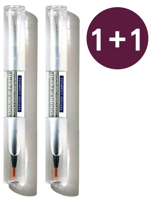 [대용량] 더블펩티 속눈썹영양제 눈썹 아이래쉬 에센스 속눈썹앰플, 14ml, 2개 - 쿠팡