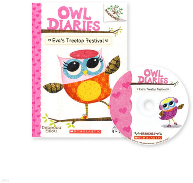 Owl Diaries 1: Eva's Treetop Festival (with CD & Storyplus QR)