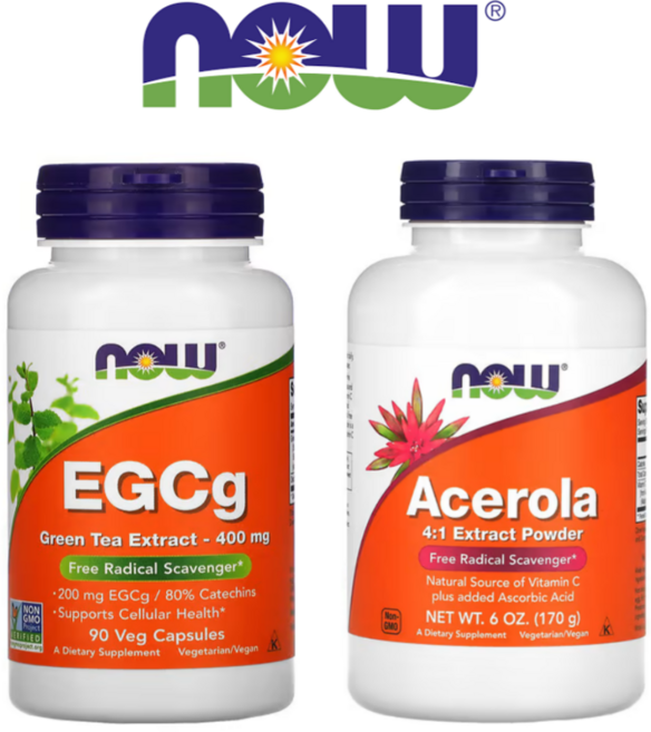 나우푸드 카테킨 아세로라 2종 EGC 녹차추출물 아세로라 추출 아스코빅애씨드 EGCG, 1개, 90정
