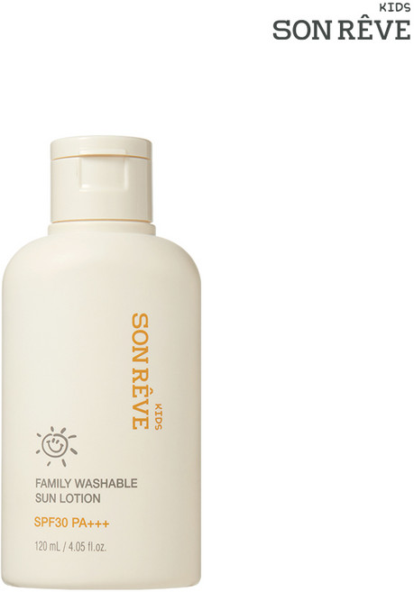 쏭레브 키즈 패밀리 워셔블 썬로션 SPF30 PA+++, 120ml, 1개