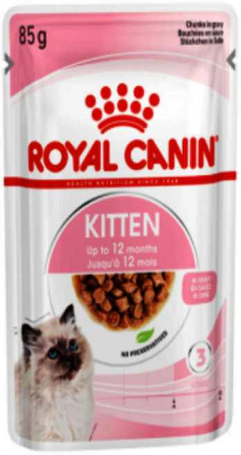 로얄캐닌 캣파우치 키튼 그레이비 () G마켓 입점기념, 닭, 85g, 12개